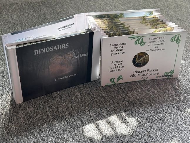 Dinosaurs Tunnel Book