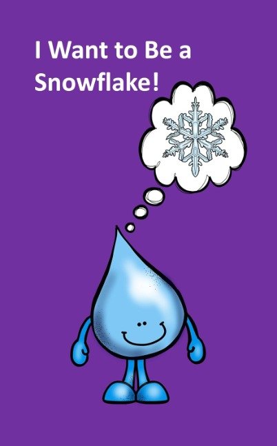 I Want to Be a Snowflake: I'm a water drop who wants to be a beautiful snowflake! (Science)